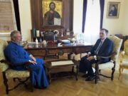 Ο νέος Πρέσβης της Ελλάδος στον Αρχιεπίσκοπο Κύπρου