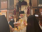 Εορτή του Αγίου Διονυσίου Αρχιεπισκόπου Αιγίνης στον Μητροπολιτικό ναό του νησιού