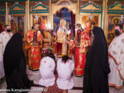 Κουρές μοναχών στην παλαιά ιστορική Ιερά Μονή της Ζωοδόχου Πηγής «Παναγιοπούλα» Ναούσης