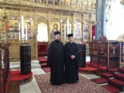 Ο Μητροπολίτης Αξώμης και κρατικοί αξιωματούχοι της Ρουμανίας στη Θεολογική Σχολή της Χάλκης