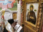 Υποδοχή και Ενθρονιση της Θαυματουργού εικόνας της Αγίας Παρασκευής πραγματοποιήθηκε σήμερα στη Μενεμένη