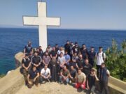 Προσκύνημα νέων ναυτικών στα Ιερά Μνημεία της Χίου