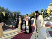Υποδοχή Ιερού Ευαγγελίου και Θεία Λειτουργία στον Ιερό Ναό Αγίου Γεωργίου Παντειχίου