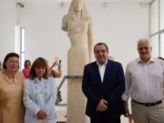Εγκαινιάστηκε η περιοδική έκθεση της Κόρης της Θήρας στο Αρχαιολογικό Μουσείο Θήρας