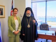 Ο Αρχιεπίσκοπος Αυστραλίας στο Ελληνικό Προξενείο Πέρθης και στο Γηροκομείο «Άγιος Ανδρέας»