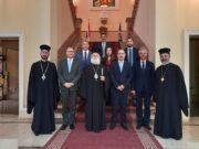 Ο Πατριάρχης Αλεξανδρείας συναντήθηκε με τον Υφυπουργό Εξωτερικών της Ελλάδος, αρμόδιο για θέματα Αποδήμου Ελληνισμού
