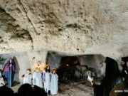 Η αναπαράσταση της Θείας γέννησης στο σπήλαιο Παναγίας Σπηλιώτισσας  Κυθήρων