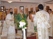 Αρχιερατική Θεία Λειτουργία στον πανηγυρίζοντα Ι.Ν.Αγίου Σεραφείμ Σάρωφ Νικόπολης