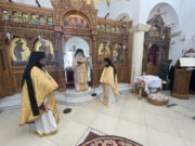 Αρχιερατική Θεία Λειτουργία και μνημόσυνο στον Ιερό Ναό Αγίου Χριστοφόρου Παχειάς Άμμου