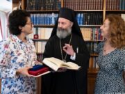 Η καταξιωμένη ερμηνεύτρια Άλκηστις Πρωτοψάλτη επισκέφθηκε τον Αρχιεπίσκοπο Αυστραλίας