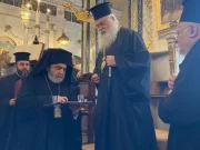 Ο Οικουμενικός Πατριάρχης και ο Αρχιεπίσκοπος Κύπρου στην Ι.Μητρόπολη Δέρκων