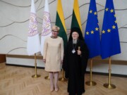 Οικουμενικός Πατριάρχης : “Με ιδιαίτερη συγκίνηση αποχαιρετούμε σήμερα τη φιλόξενη Λιθουανία και τον λαό της”