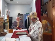 Ο Επίσκοπος Σωζοπόλεως στον Ι.Ν. Αγίου Δημητρίου Prahran τη Β’ Κυριακή των Νηστειών