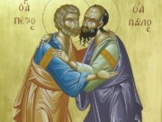 Ι.Μ. Αγ. Διονυσίου εν Ολύμπω: Αγρυπνία επί τη εορτή των Πρωτοκορυφαίων Αποστόλων Πέτρου και Πάυλου