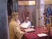 Ο Μητροπολίτης Κερκύρας στον Ιερό Ναό Αγίων Κωνσταντίνου και Ελένης Βόλου