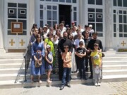 Νέοι από τον Σύλλογο Ελλήνων Ρουμανίας στην Κοινότητα Σταυροδρομίου