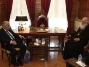 Ο Πρόεδρος της Κεντρικής Ένωσης Δήμων Ελλάδος (ΚΕΔΕ) στον Αρχιεπίσκοπο για ζητήματα Εκκλησίας – Δήμων