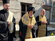 Τρισάγιο επί του τάφου του αοιδίμου Οικουμενικού Πατριάρχου Βενιαμίν