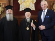Ο Οικουμενικός Πατριάρχης στο Περιστέρι τον Απρίλιο