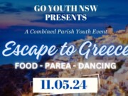 «Απόδραση στην Ελλάδα»: Εκδήλωση της Ορθόδοξης Νεολαίας Νέας Νοτίου Ουαλίας στις 11 Μαΐου 2024