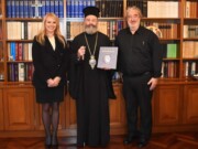Στον Αρχιεπίσκοπο Μακάριο ο πρώτος Τόμος επετειακής εκδόσεως για τα 100 χρόνια της Κυθηραϊκής Αδελφότητος Αυστραλίας