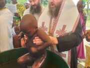 Βαπτίσεις 100 νεοφωτίστων Ορθοδόξων Χριστιανών στην Ουγκάντα από τον Μητροπολίτη Κιλκισίου