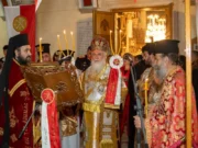 Η «Ἑορτή τῶν Ἑορτῶν καί Πανήγυρις τῶν Πανηγύρεων», στον Ιερό Μητροπολιτικό Ναό Αγίας Τριάδος Μυρίνης
