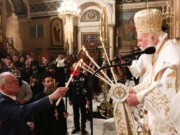 Η ακολουθία της Αναστάσεως στον Ιερό Μητροπολιτικό Ναό Αθηνών 2025