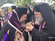 Υποδοχή των «Αχράντων Παθών» στην Ι. Μ. Αιτωλοακαρνανίας