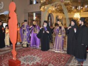 Μεγάλη Τρίτη Εσπέρας ο Μητροπολίτης Νεαπόλεως στον Ιερό Ναό Αγίων Θεοδώρων Συκεών