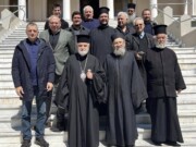 Ο Μητροπολίτης Γέρων Δέρκων Απόστολος στο Άγιον Όρος