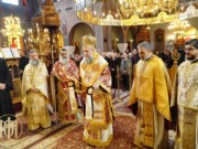 Ο Μητροπολίτης Τρίκκης, ιερούργησε στον Ενοριακό Ιερό Ναό Αγίας Βαρβάρας Θεσσαλονίκης,