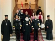 Ο Πατριάρχης Αλεξανδρείας υποδέχθηκε τον Αρχηγό του Γενικού Επιτελείου Ναυτικού της Ελλάδος