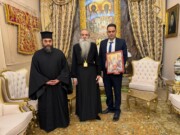 Ο νέος Διοικητής του Τζανείου Νοσοκομείου στον Μητροπολίτη Πειραιώς