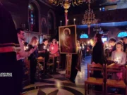 Η ακολουθία του Νυμφίου στον ενοριακό ναό της Αγίας Τριάδος στην Πρόνοια Ναυπλίου