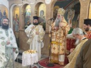 Αρχιερατική Λειτουργία στα Κοιμητήρια της Αριδαίας