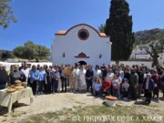 Ο Μητροπολίτης Σύμης στην Πανήγυρη του ανακαινισθέντος μονυδρίου του Αγ. Γεωργίου στο νησί της Χάλκης