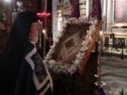 Η Ακολουθία του Νυμφίου (Όρθρου της Μ. Τετάρτης) στον Ιερό Καθεδρικό Ναό του Αγίου Νικολάου Ερμουπόλεως