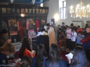 Οἱ Δ’ Χαιρετισμοί στό Γυμνάσιο τοῦ Κάμπου Ἀβίας τῆς Δυτικῆς Μάνης