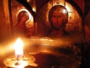 Η Γερόντισσα Χρυσοβαλάντη στον τελευταίο Κατανυκτικό Εσπερινό στη Μεγαλόπολη