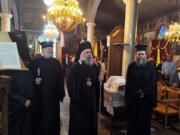 Εσπερινός Ανακομιδής Ιερών λειψάνων του εν Αγίοις πατρός ημών Νικολάου Αρχιεπισκόπου Μύρων της Λυκίας στο Ξυνονέρι Καρδίτσας