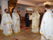 Αρχιερατική Θεία Λειτουργία στον Ιερό Ναό της Αγίας Ειρήνης Χρυσοβαλάντου Νέας Ευκαρπίας