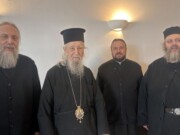 Επίσκεψη Μητροπολίτου Τρίκκης στην Ιερά Μητρόπολη Καρυστίας και Σκύρου