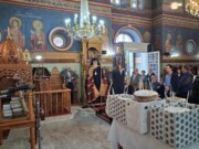 Υποδοχή αποτμήματος Ιερού Λειψάνου Οσιοτάτης μοναχής Γαβριηλίας στον Πύργο Ηλείας
