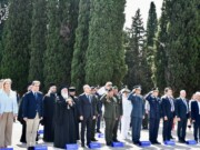 Εορτασμός της Εθνικής Αντίστασης 1941-1944 στα Συμμαχικά Κοιμητήρια Ζέιτενλικ