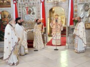 Ο εορτασμός των Αγίων Ισαποστόλων Κωνσταντίνου και Ελένης στο Προσκύνημα Παναγίας Εκατονταπυλιανής Πάρου