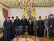 Επίσκεψη του Κυριάκου Πιερρακάκη στο Άγιο Όρος