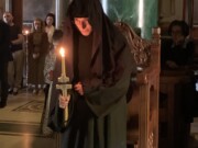 Κουρά Μοναχής στην Ιερά Μονή Αγίου Ιλαρίωνος Προμάχων Αριδαίας