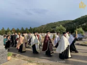 Πανηγύρισε ο υπό ανέγερση Ναός της Αναλήψεως στο νέο κοιμητήριο Άρτας
