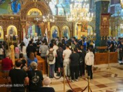 Βέροια : Πλήθος υποψηφίων στην Αρχιερατική Θεία Λειτουργία για τις Πανελλαδικές εξετάσεις